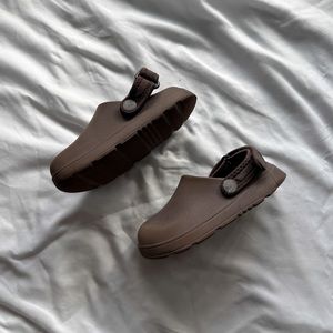 Zara Kids Rubberized Monochrome Clogs